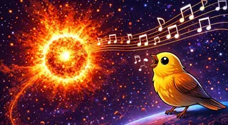 Supernowa nie tylko wybuchła. Zaczęła wysyłać sygnał