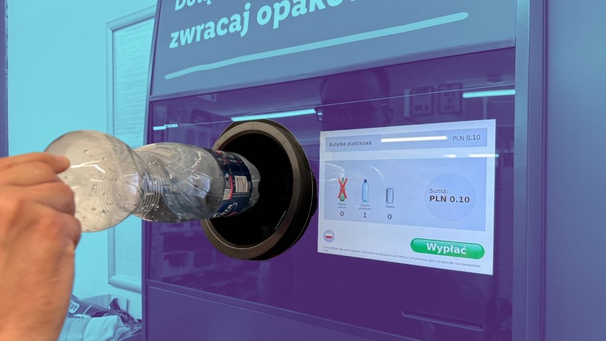 Wrzucasz worek butelek i masz kaucje od razu. Ten kraj zrobił to lepiej