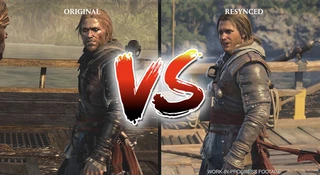 porównanie grafiki Assassin's Creed Black Flag Resynced