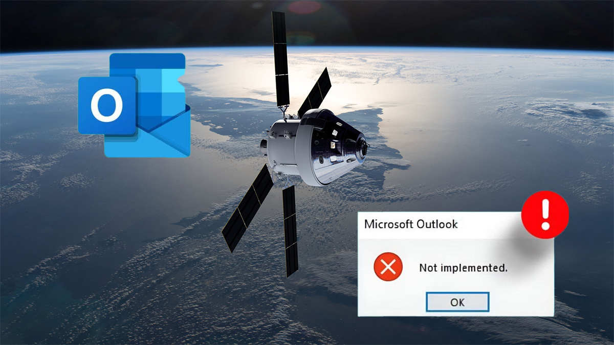 Astronautom nie działa Outlook w drodze na Księżyc. Wstyd dla Microsoftu