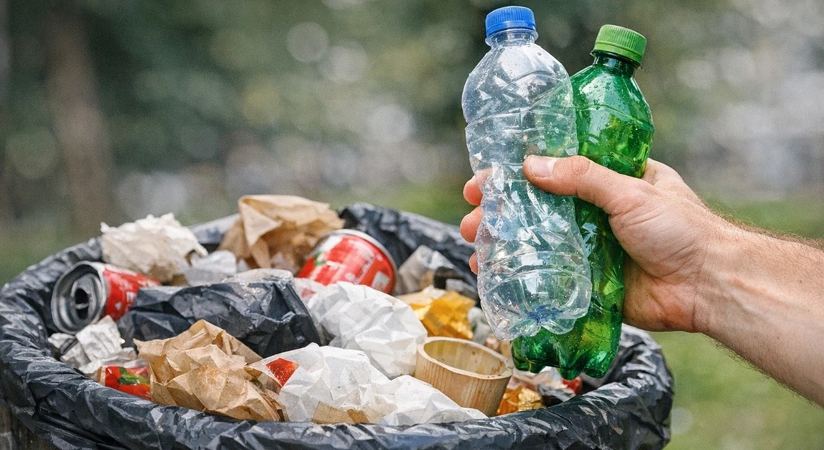 Image for Polacy grzebią w śmietnikach za kaucją. "Pieniądz leży w koszu"