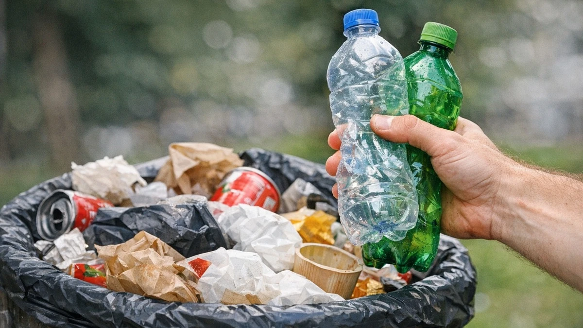 Polacy grzebią w śmietnikach za kaucją. "Pieniądz leży w koszu"