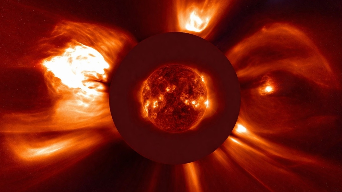 Gigantyczne erupcje na Słońcu. Wideo mrozi krew w żyłach