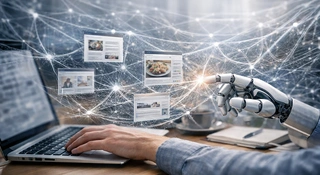 jak wiele witryn generuje AI 2026