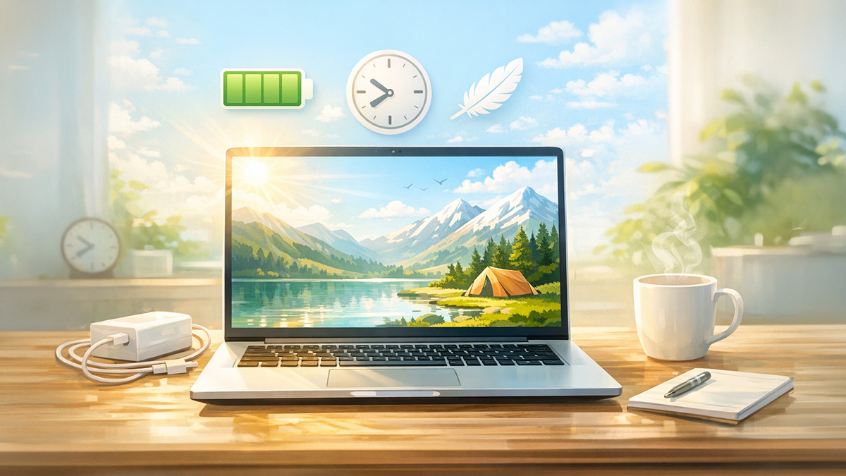 Cudowne czasy. Laptopy z Windows działają ponad 40 godz. na jednym ładowaniu