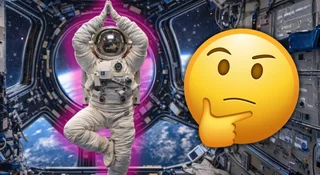 Astronauci wracają z misji i nie mogą iść prosto
