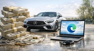 milion dolarów Mercedes Edge