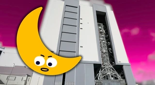 NASA cofa wielką wieżę do bazy