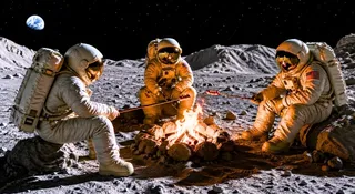 NASA chce podpalić materiały przy Księżycu. Chodzi o bezpieczeństwo astronautów