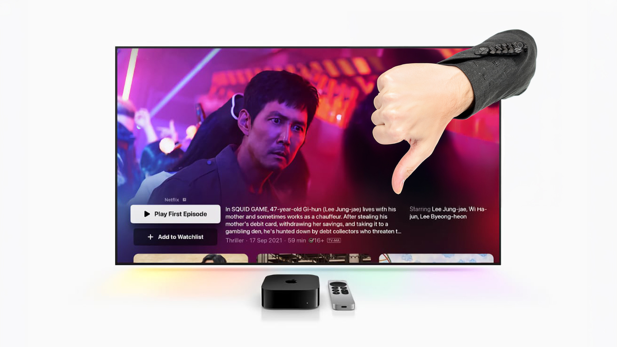 Netflix masakruje aplikację na Apple TV. Tak się nie robi, jest dramat