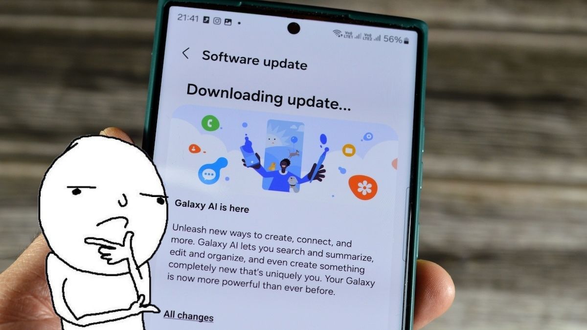 Kiedy One UI 8.5 na starszych Samsungach? Jest trop