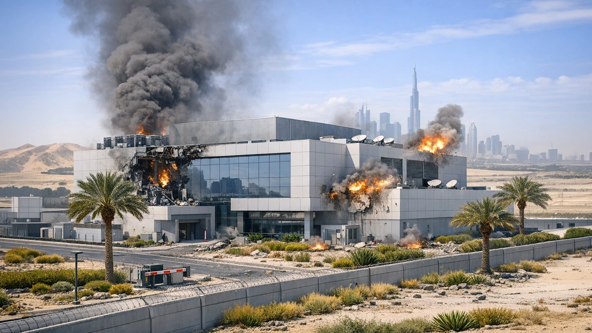 Wielkie centrum danych w ogniu. "Kolejny rozdział eskalacji"
