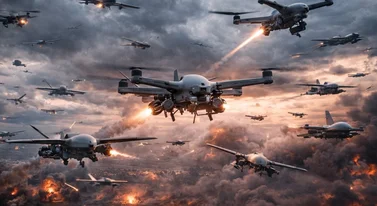 Przerażający plan Pentagonu. Niebo zaroi się od maszyn