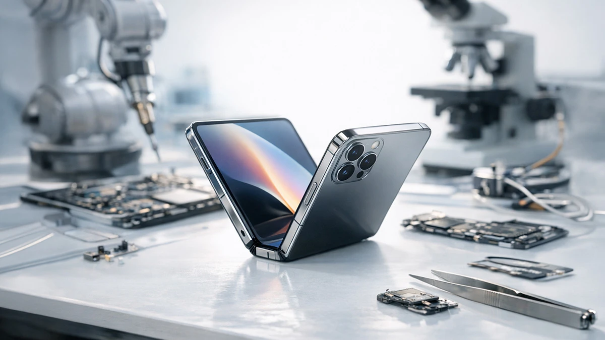 To tyle ze składanego iPhone'a w tym roku. "Poważne problemy, duże opóźnienia"