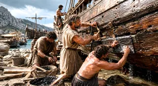 Rzymianie mieli patent na przeciekające statki. Naukowcy właśnie go odczytali