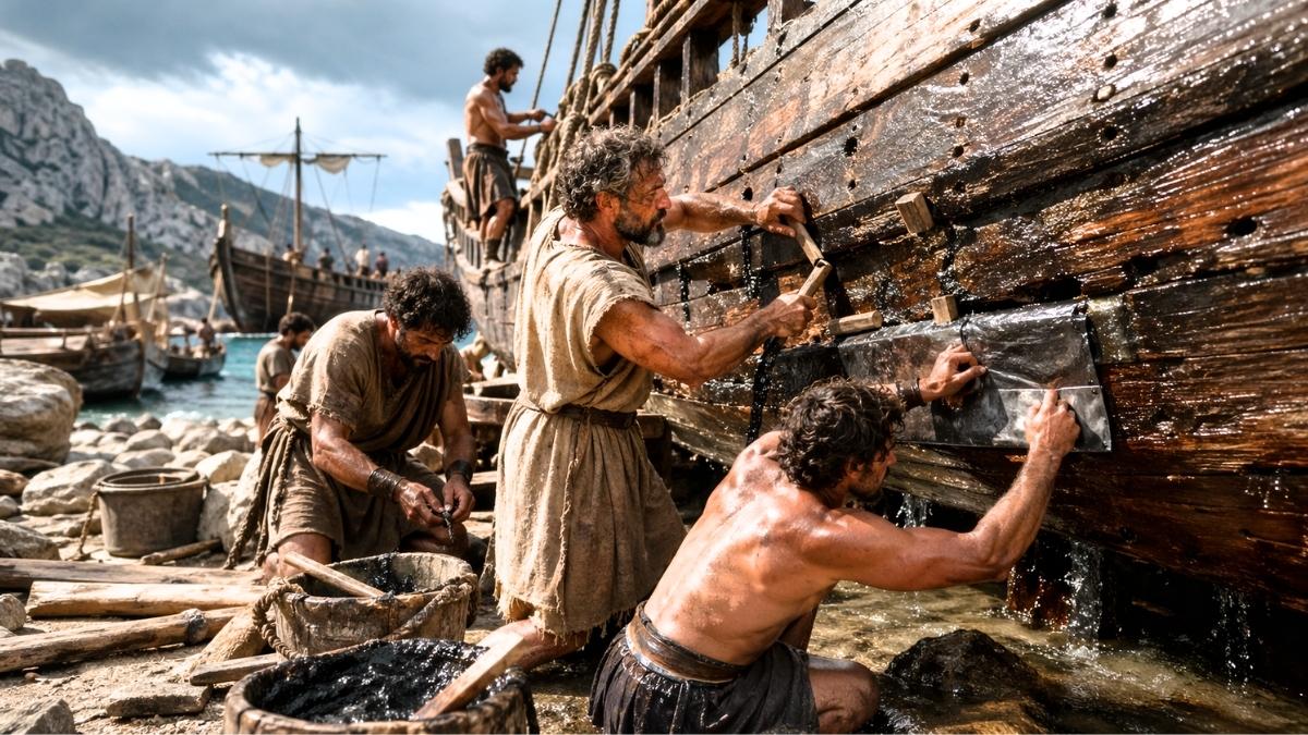 Inżynieryjny geniusz żeglarzy. Tak dawniej ratowano statki