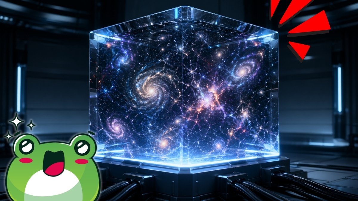 Matrix właśnie stał się faktem. Zrobili gigantyczną symulację kosmosu