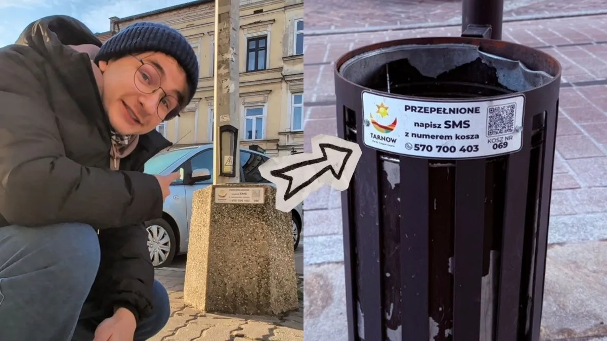 Wystarczy jeden SMS. Polskie miasto genialnie rozwiązało problem śmieci