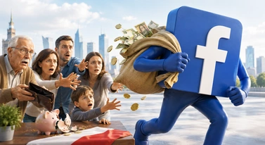 Facebook miał w Polsce 2 mld przychodu, podatku zapłacił 11 mln. To kradzież w biały dzień