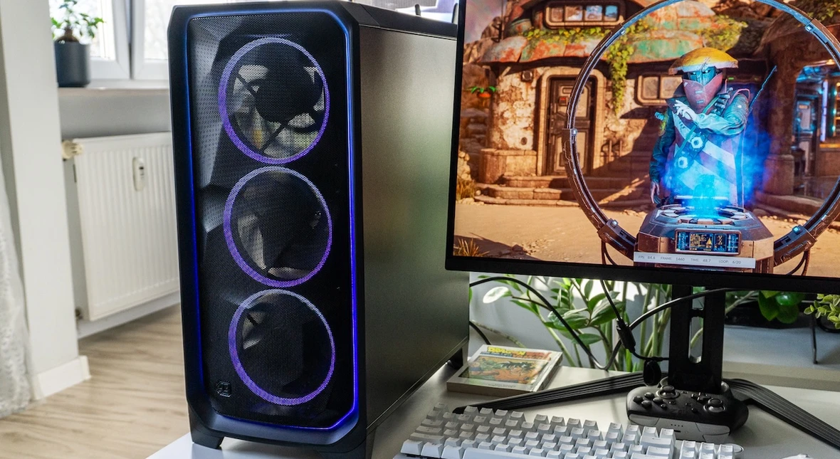 Test gotowego PC do gier G4M3R Elite 2.0. Premium wylewa się z obudowy, dobre zmiany