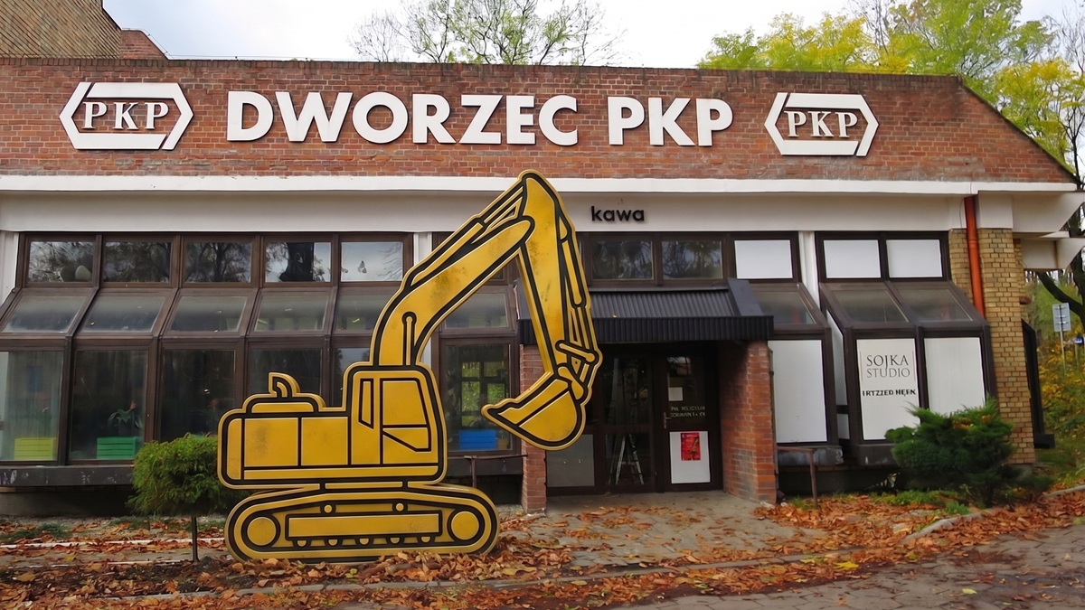Wybudowali dworzec w latach 90., teraz go zburzą. Co za paskudna moda