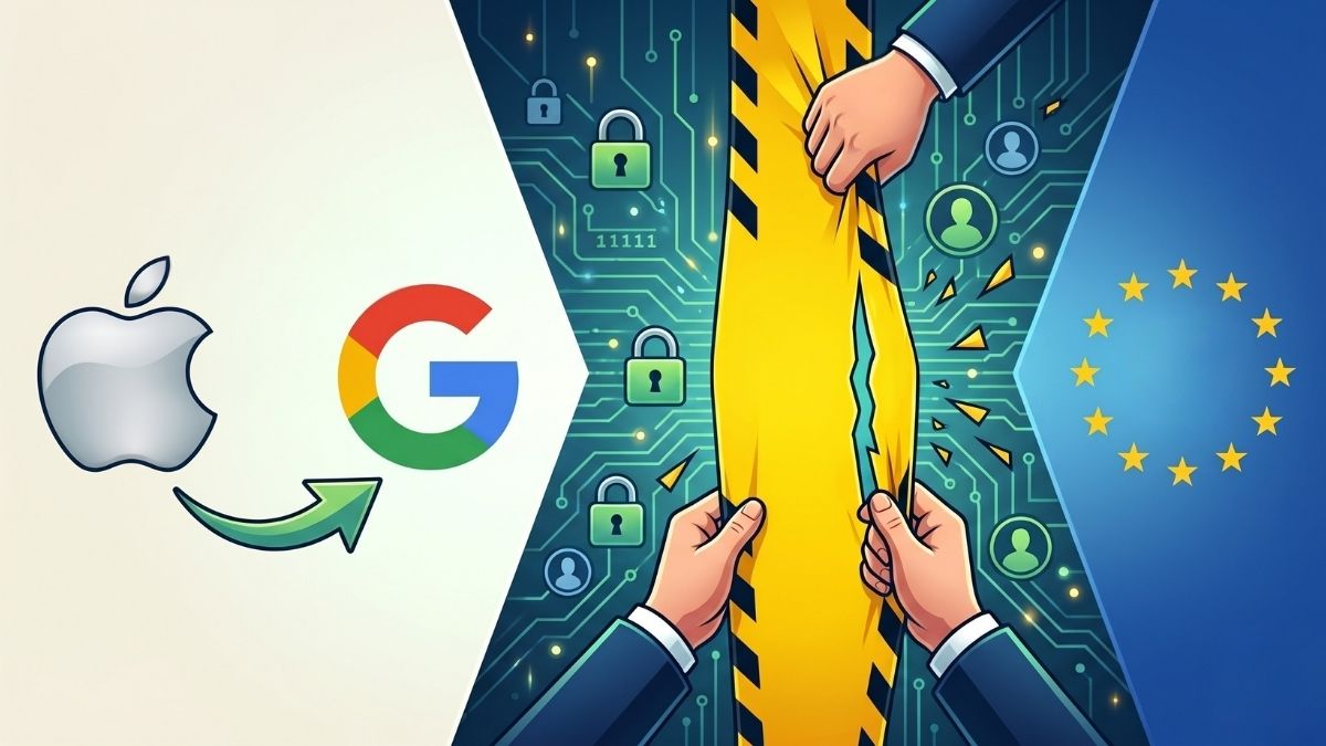 Apple broni Google’a. I wali w Unię Europejską jak w bęben