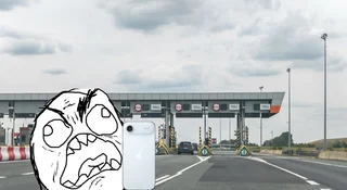 Awaria autostrada problem