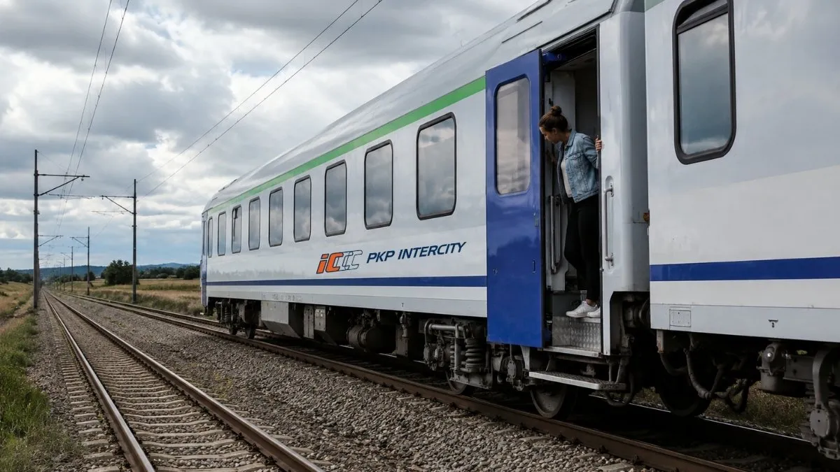 Drzwi w wagonach mogą otworzyć się poza peronem