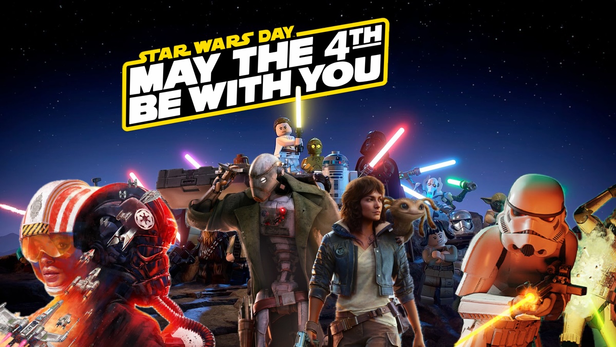 4 gry Star Wars i jeden mod na 4 maja. Dzień święty święć