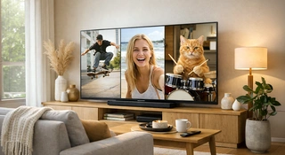 Google TV Shorts Rolki