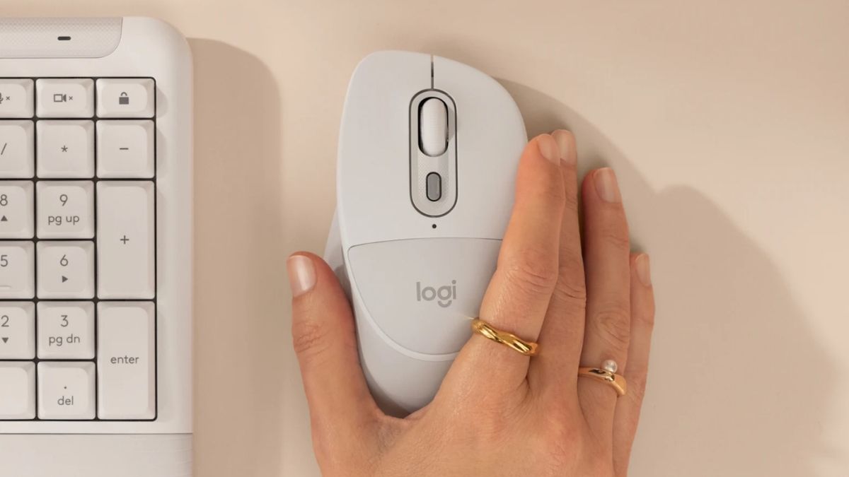 Logitech wymyślił myszkę z poduszką. Cudo, wygodniej się nie da