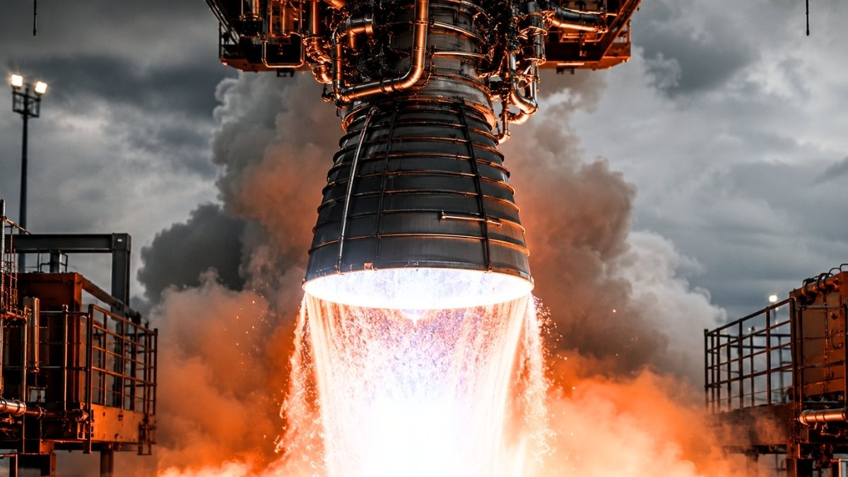 Chiński silnik ryczał przez 1000 sekund. SpaceX ma problem