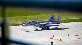 MiG-29 w Gdyni. Piloci ćwiczą nad Bałtykiem