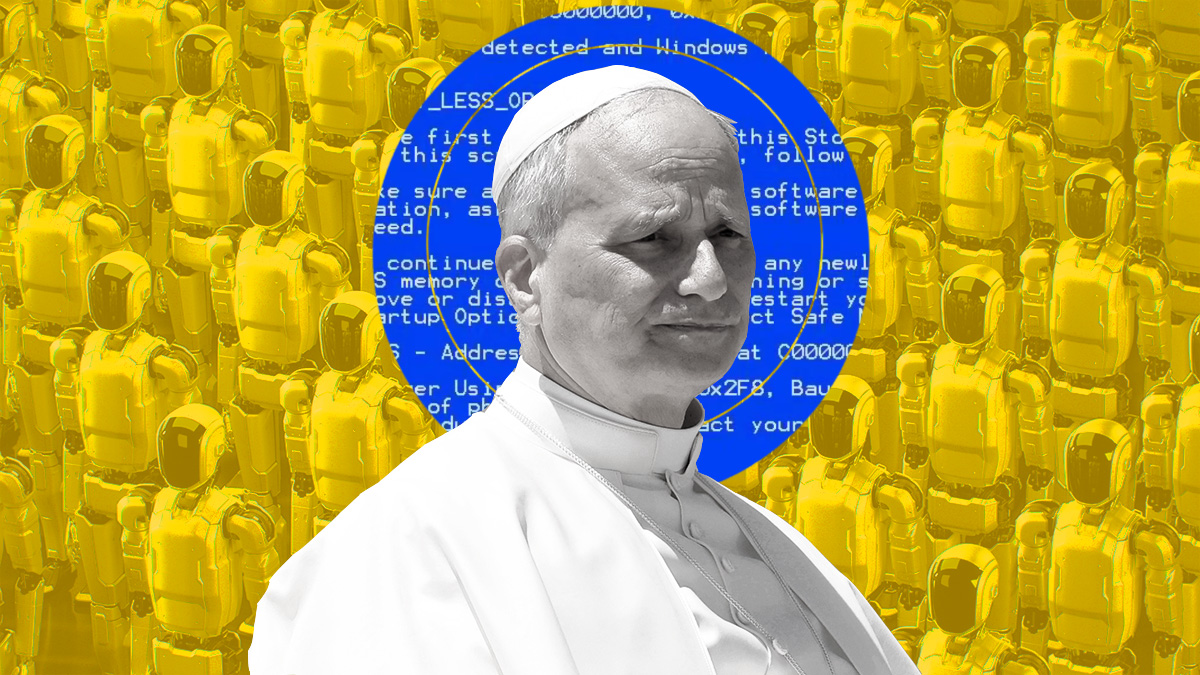Papież się odpalił. Cytuje Gandalfa i jedzie po AI