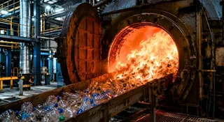 Plastik w Polsce częściej płonie, niż wraca do obiegu