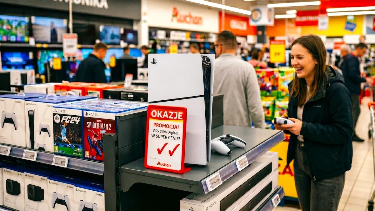 PS5 taniej niż na premierę. Sieć marketów ogłasza, będą kolejki