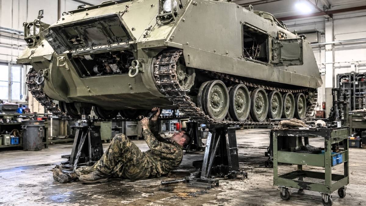 Nie tylko nowe Abramsy i K2. Polska naprawia stare wozy z Niemiec