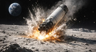 rakieta SpaceX uderzy w Księżyc