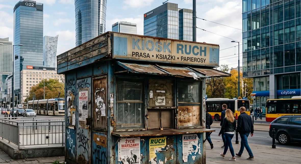 Image for Chce ratować stary kiosk, zderza się z machiną. Tęsknię za tymi budami