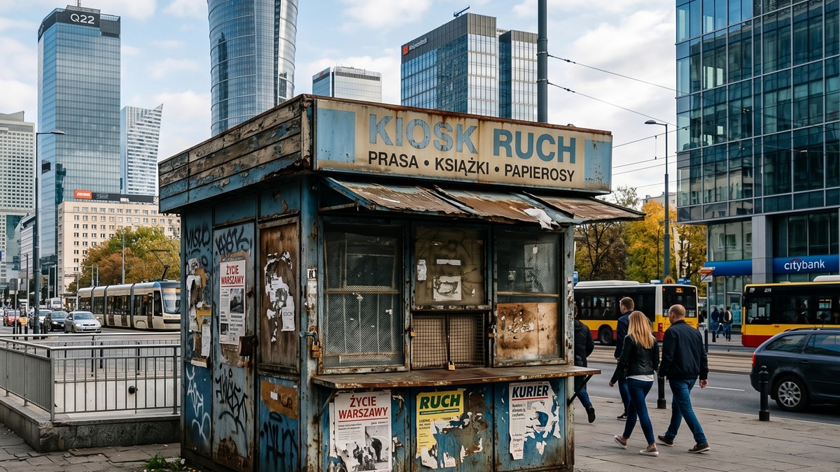 Chce ratować stary kiosk, zderza się z machiną. Tęsknię za tymi budami