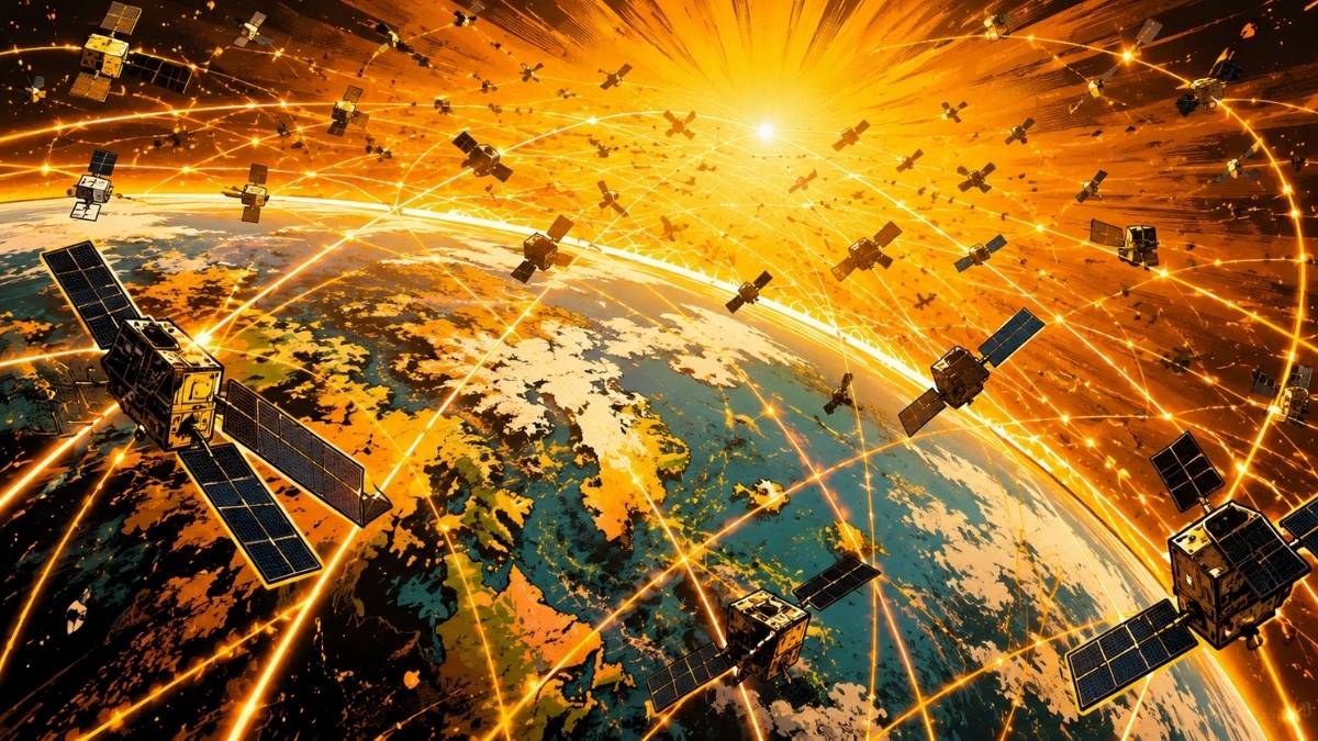 Internet z kosmosu ma swój brudny sekret. Rośnie nad naszymi głowami