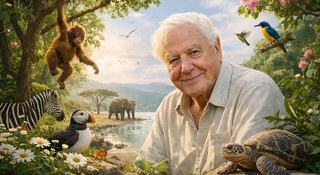 sir David Attenborough sto lat