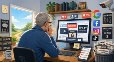 Dzisiejszy internet nie jest już moim internetem. I wcale nie dlatego, że jestem boomerem