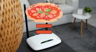 Światłówód Pizza