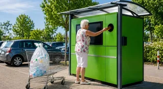 Pani Krystyna z osiedlowego sklepu ratuje system kaucyjny