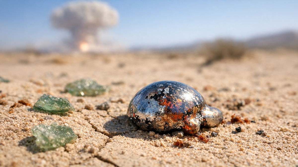 Niezwykłe kryształy z pierwszej bomby atomowej. Uczeni zaglądają do wnętrza