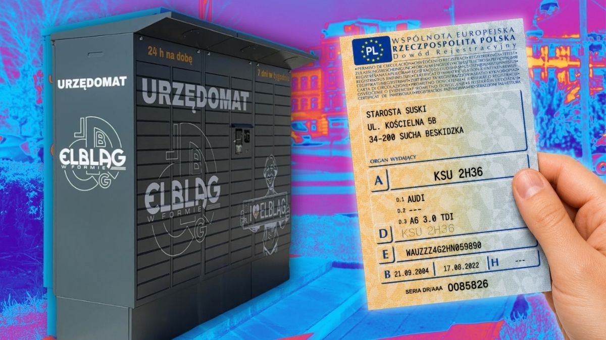 Maszyna w Elblągu sama wydaje dokumenty. Pracuje 24/7 i bez kawki