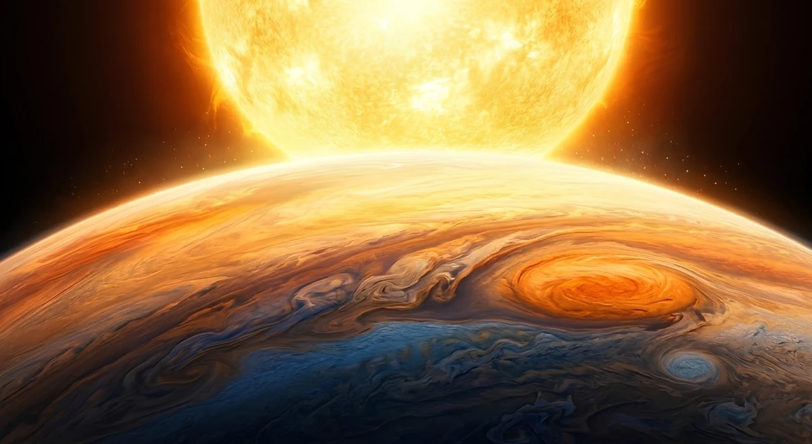 Image for Odmgławili obcą atmosferę. Tak wygląda dzień na odpowiedniku Jowisza