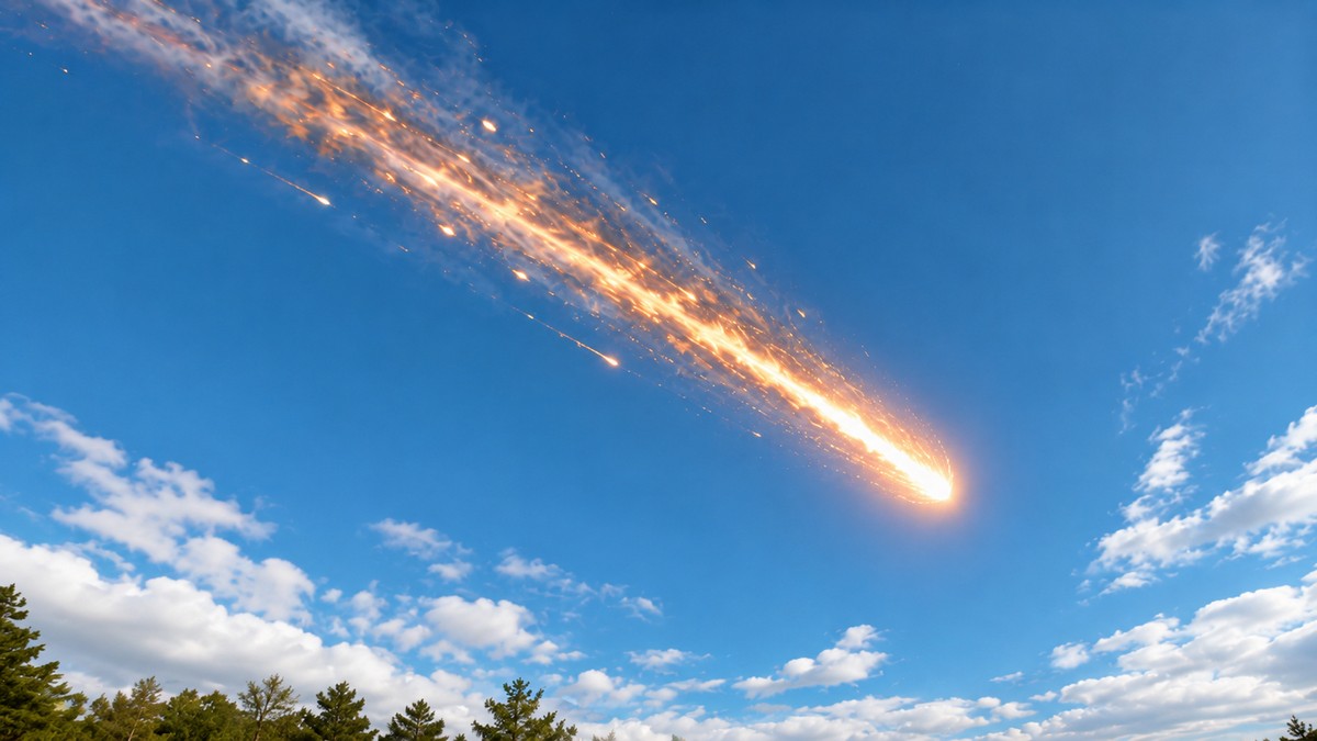 Nad USA wybuchł meteor. Eksplodował z siłą 300 ton
