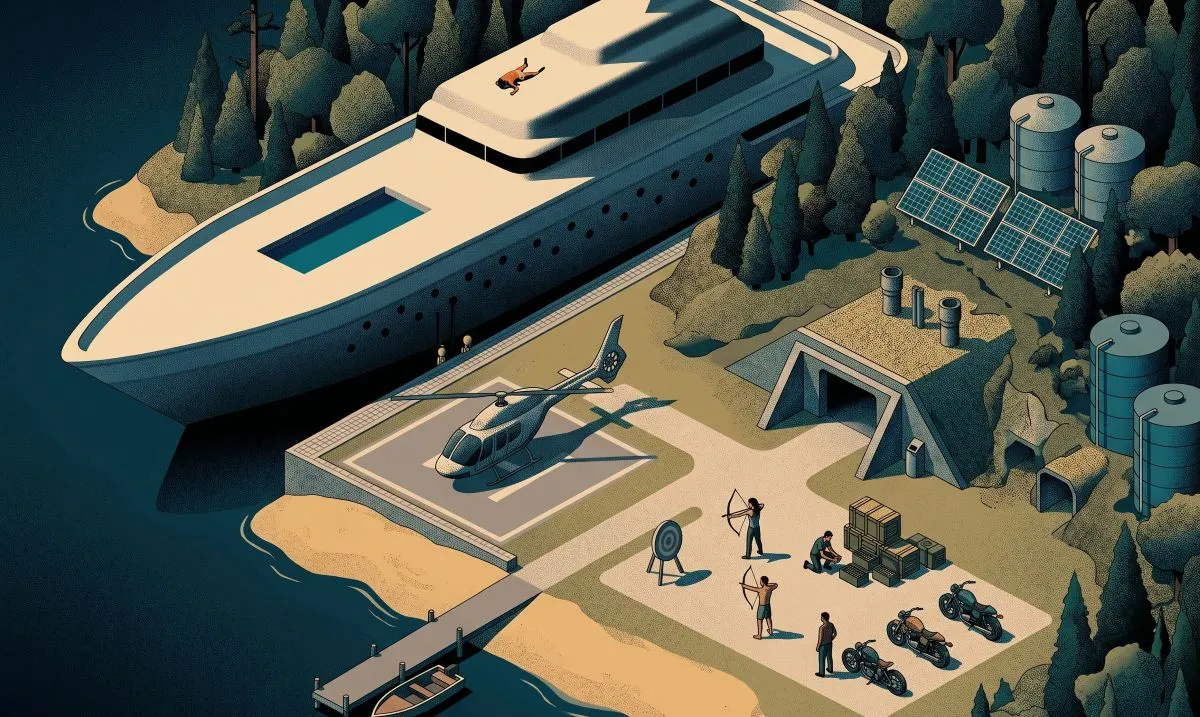 Billionaires prep for apocalypse while accelerating its causes